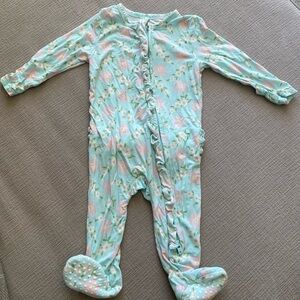 Angel Dear Floral Kids One Piece Pajama